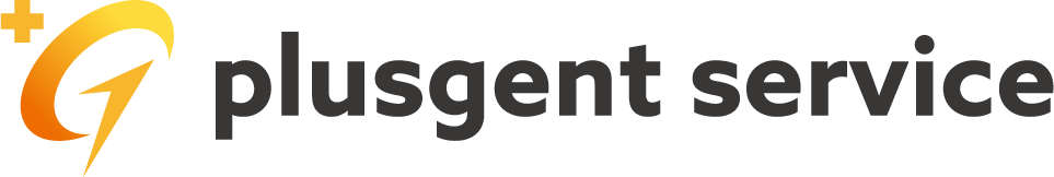 plusgent serviceロゴ